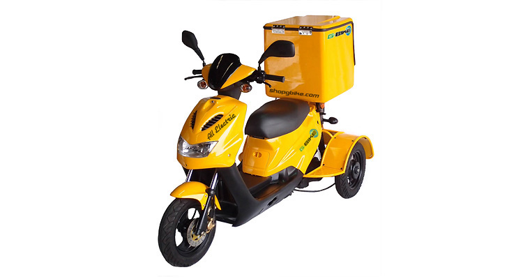 electric food delivery bike